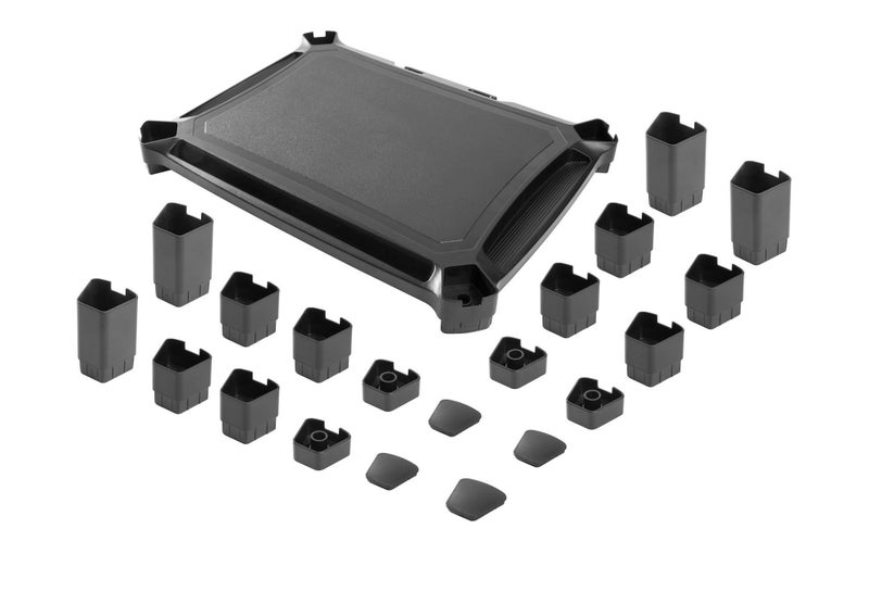 BRATECK Height-Adjustable Smart Monitor Stand Carousel 3