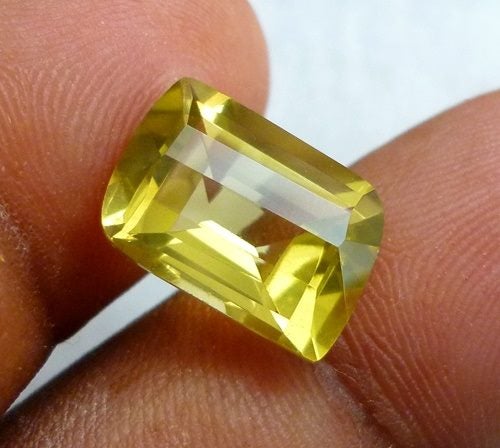 6.40CT GORGEOUS EXCELLENT CUSTOM CUT 100% NATURAL YELLOW CITRINE Carousel 1