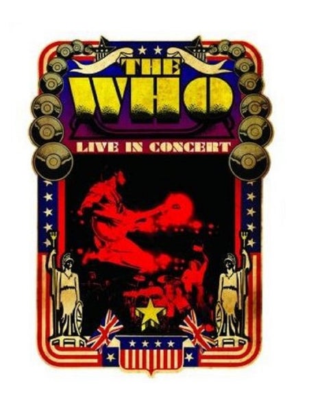 The Who Live In Concert new Official any occasion Greeting Card Carousel 1