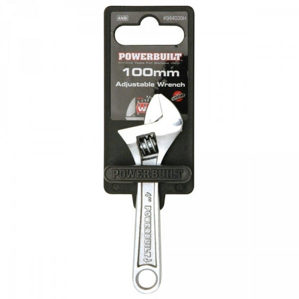 Powerbuilt 100mm Adjustable Wrench Carousel 1