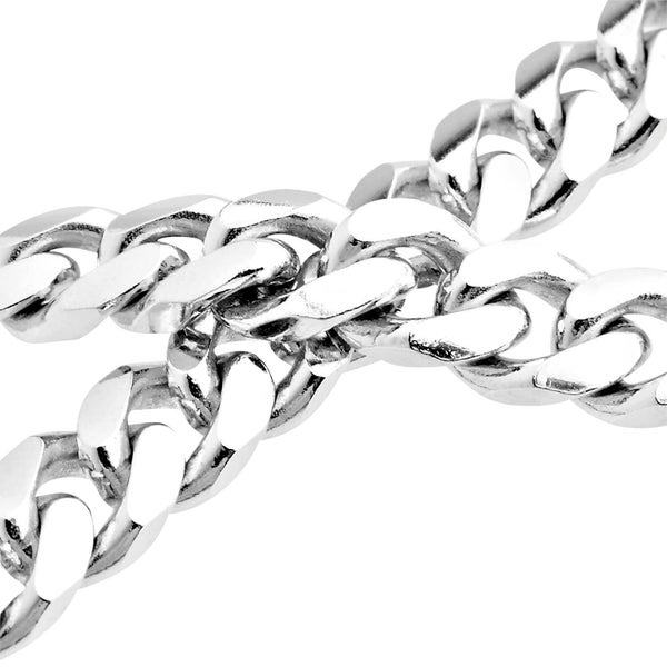 925 Sterling Silver Bling Chain - MIAMI CUBAN 7mm Carousel 3
