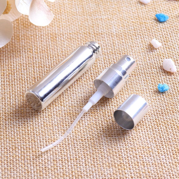 5ml Electroplated UV Glass Travel Perfume Bottles Atomizer Portable Spray Refill Carousel 10