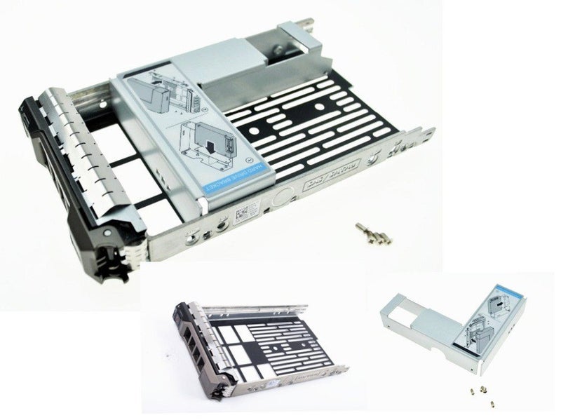 Dell 3.5" to 2.5" Adapter SAS/SATA for 3.5" Caddy 9W8C4 F238F Y004G G302D X968D Carousel 2