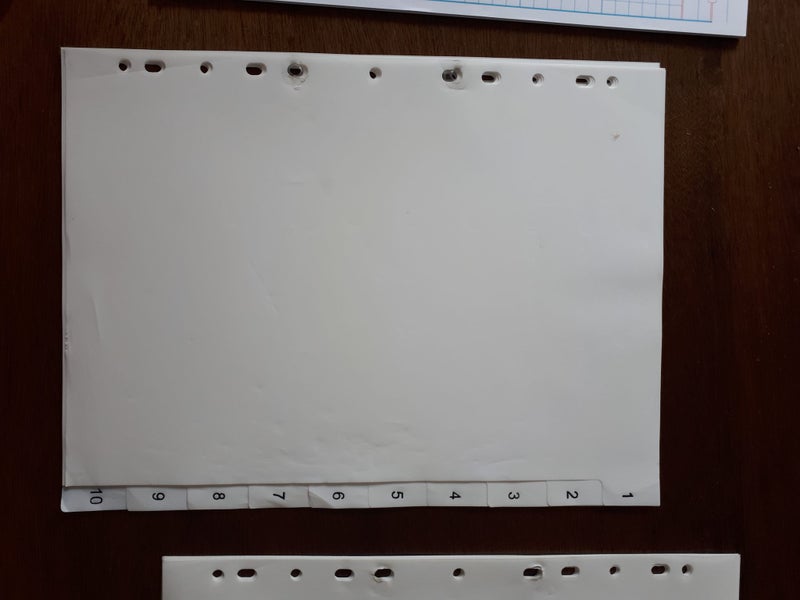 Stationery 2 x 1-10 Indices, 1 x 1-12 Index Carousel 2