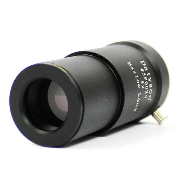 1.25inch 5X Barlow Lens Aluminiium Alloy Fully Multi - Coated For Telescope Eye Carousel 1