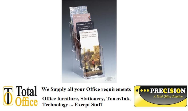 Brochure Holder, 4-Tier DLE SALE@PRECISION Carousel 1