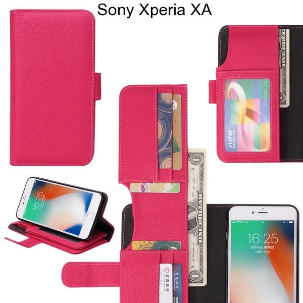 Sony Xperia XA Case Leather Wallet Case Cover Carousel 1