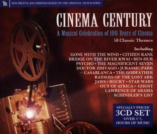VARIOUS- CINEMA CENTURY (3 CD) Carousel 1