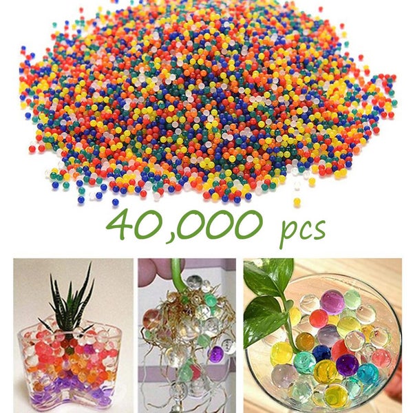 80000pcs Crystal Water Beads Orbeez Refill with Bottle - Mixed Colour, 9mm-11mm64226613833474112