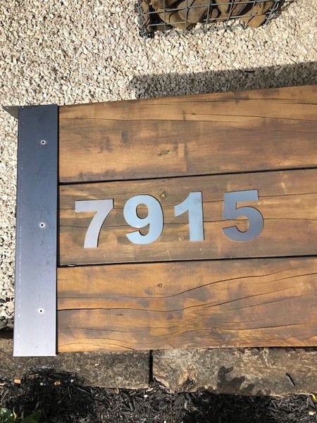 Rustic Letter Box/ House Number Carousel 1