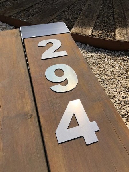Rustic Letter Box/ House Number Carousel 2