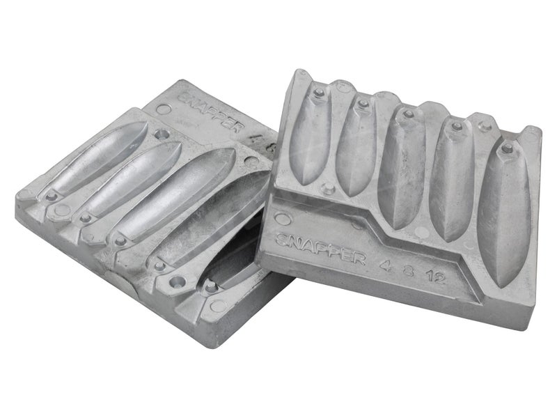 Sinker Mould Snapper Bomb Moulds 4oz ,8oz ,12oz Carousel 1