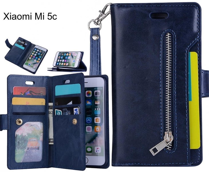 Xiaomi Mi 5c Case Wallet Leather Case With Zip Carousel 1