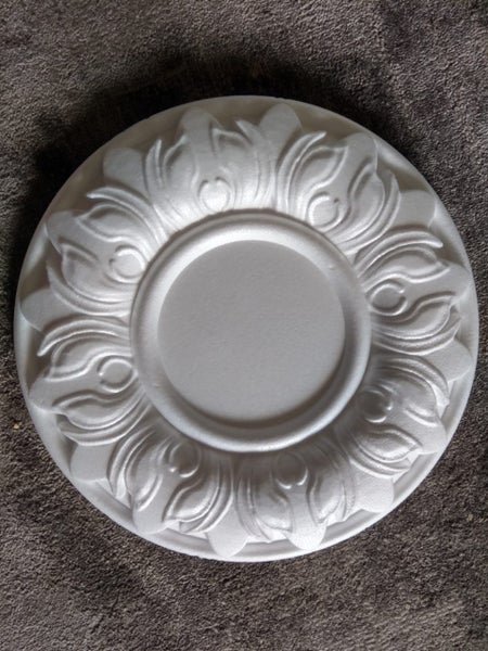 Ceiling Rose Polystyrene Light Weight 250mm Trade Me