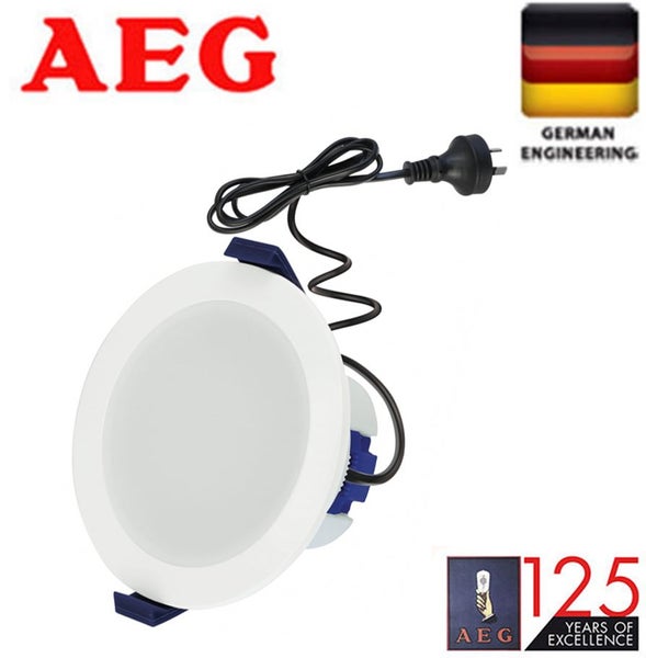 New 10W LED Downlight Kit GermanAEG Warm White 3000K NZ Plug Free NZ Post Carousel 1