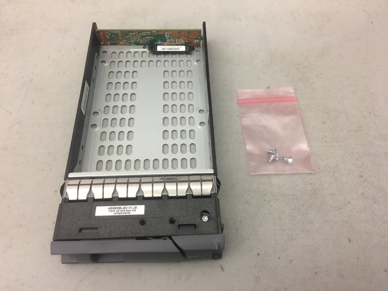 NetApp 111-00734+C0 3.5" HDD Caddy/Tray with SATA to SAS Board Carousel 2