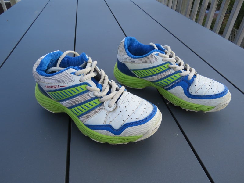 . Gray Nicolls Mens Cricket Shoes Spike Size US 5 Carousel 2