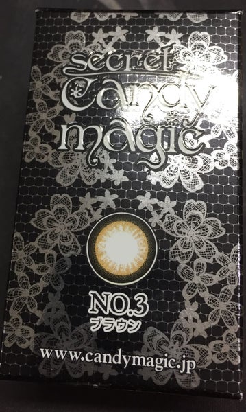 Secret candy magic Contacts Lens Number 3 Power -1 DIA 14.5[mm] Carousel 1