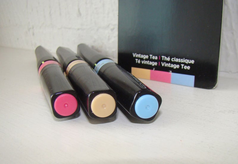 Spectrum Noir Sparkle Glitter Brush Pens Set of 3 Vintage Tea SPECN-SPA-TEA3 Carousel 1