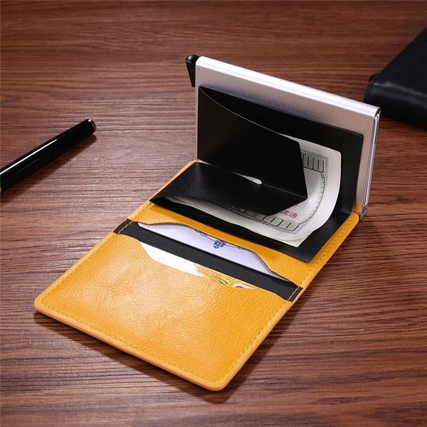 Metal Card Holder RFID Protection Aluminum Alloy HEAVILY REDUCED PRICE62931714806273112