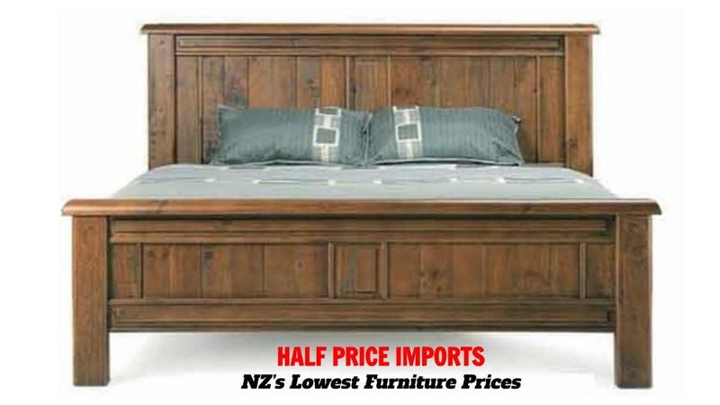 Super King Slat Bed Bendigo Rustic Charm 100 Solid Nz Pine