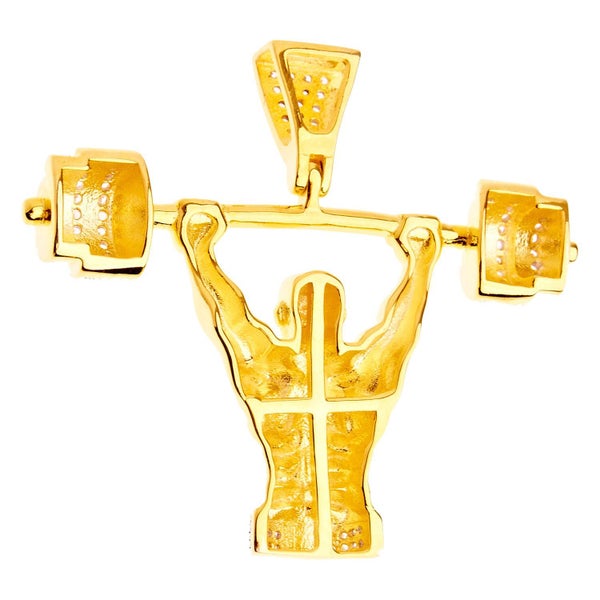 Premium Bling - 925 Sterling Silver Bodybuilder Carousel 2