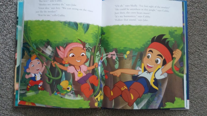 DISNEY FAIRIES & JAKE NEVERLAND PIRATES BOOKS X 2 PEPPA PIG BOOK X 1 Carousel 2