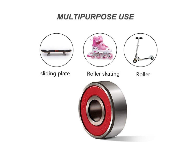 40 x Skateboard Frictionless Bearings ABEC-9 Precision62973869217667114