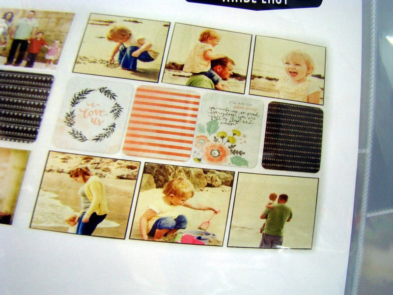WeR Memory Keepers Photo Sleeves 10 Pack 4x4inch & 4x3Inch Inserts WR50131-2 Carousel 10
