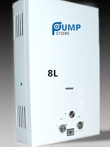 Instant 8L LPG Gas Hot Water Heater Tankless Caravan Camping + Accessories62959512326402111
