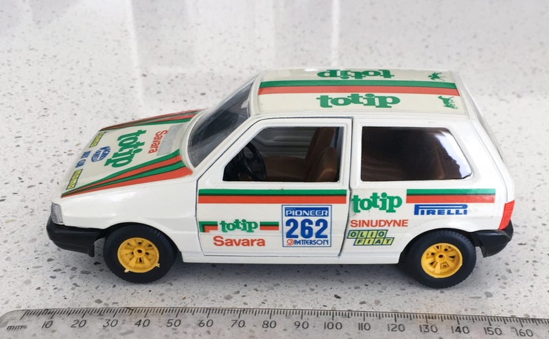 Burago Fiat Uno - Totip Rally Carousel 1