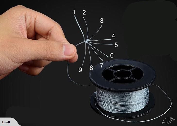 Braid Fishing Line #5.0 100m 38kg Brand New Carousel 1