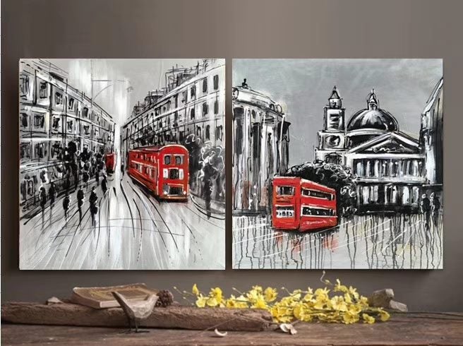 Canvas Oil Painting Framed 505062863242404481111