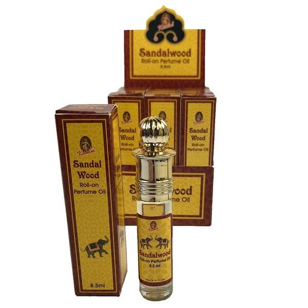 Sandalwood Perfume Oil 8.5ml - Set of 12 Carousel 1