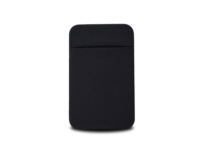 Card Holder for Phone Stick On Cellphone Card Wallet Black64387473415554114