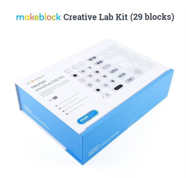 MAKEBLOCK Neuron Inventor Creative Lab Programming Coding Kit - 29 blocks Carousel 1