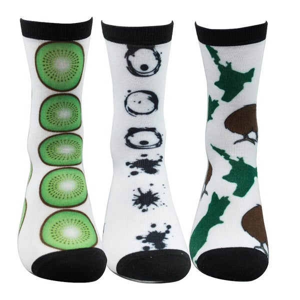Clearance Sell - 3 Pairs Novelty Socks Carousel 1