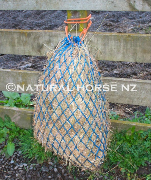 Natural Horse Slow Feeder Hay Net Trickle Feed All Sizes With
