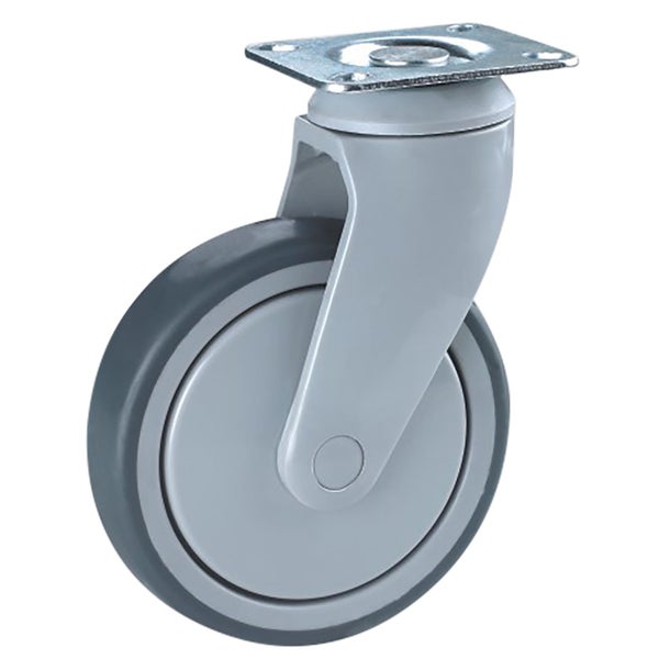 Caster Swivel TPR Nylon Yoke 80kg 125mm Carousel 1