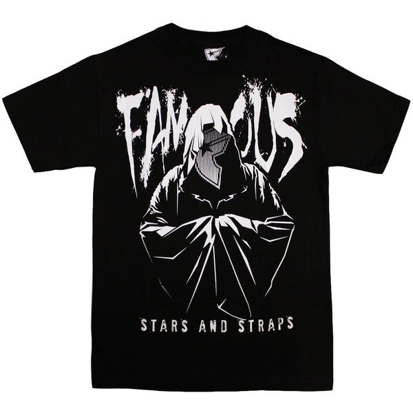 Famous stars and Straps Robes T-shirt Black White Carousel 1