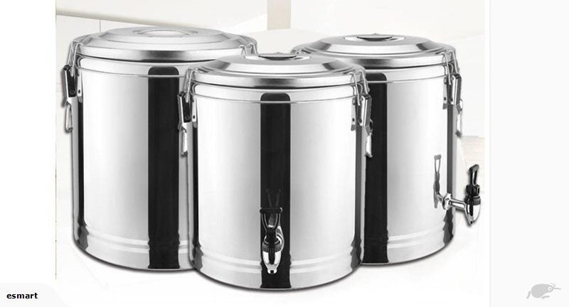 Stainless Steel Thermos Pot with Lid and tap Carousel 1