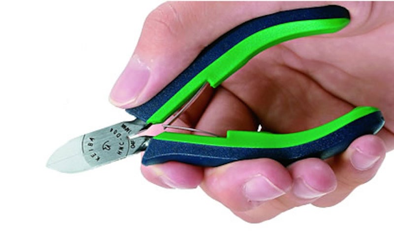 PRICE SLASHED ! Diagonal Cutting Nipper, Keiba 2 Component Handle Series HNC-D34 Carousel 1