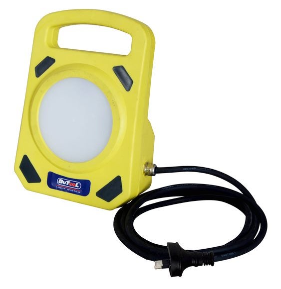 LED Hi - Power Work Light 30watt 2 x 10amp waterproof sockets Carousel 1