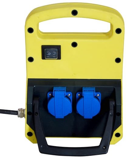 LED Hi - Power Work Light 30watt 2 x 10amp waterproof sockets Carousel 2