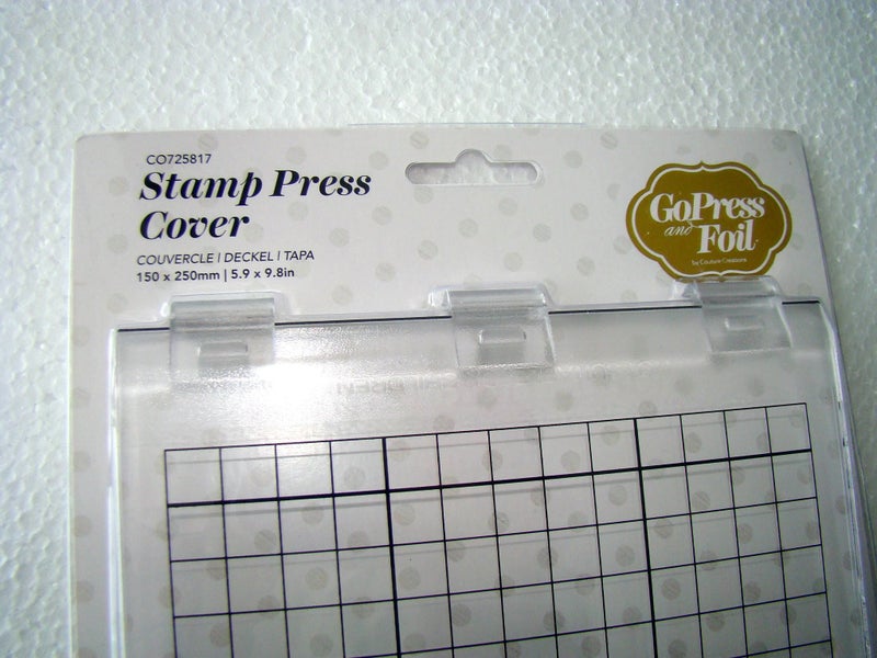 Couture Creations Go Press and Foil Machine Stamp Plastic Cover CO725817-B Carousel 2