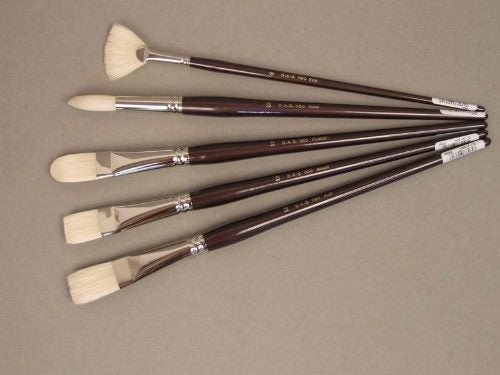 Artist Brush - S1180 Hog/Taklon L/H Fan #2 Carousel 1