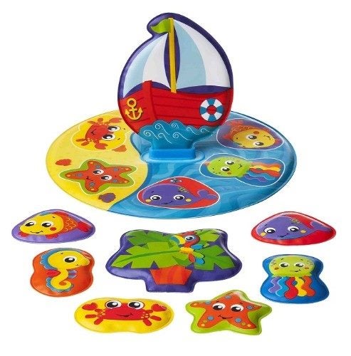 Floaty Boat Bath Puzzle - Playgro Carousel 1