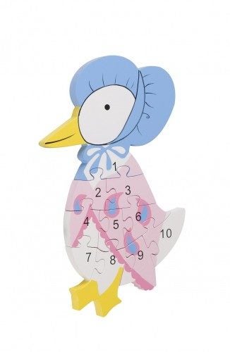 Jemima Puddle-Duck Number Puzzle - Beatrix Potter Carousel 1