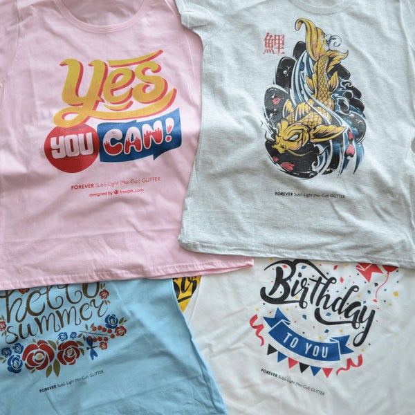 Subli-Light Sublimation Transfer Paper 5 sheets for LIGHT Cotton t-shirts A4size Carousel 2