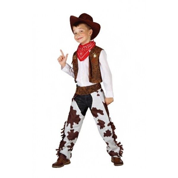 COWBOY COSTUME CHILD 8- 10 YEARS Carousel 1